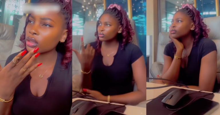 “Lip gloss is not allowed” – Lady shares her experience on her first day at work (Watch)