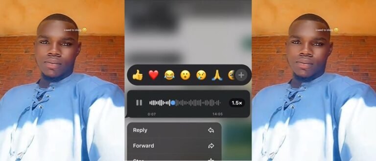 Man shares the hilarious conversation he had with his younger sibling after fa!ling to send her the money he had promised her (VIDEO)