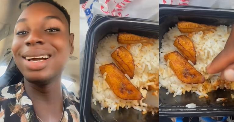 "My mum shouldn't be aware of this lifestyle" – Man stúnned after buying 3 pieces of fried plantain for ₦500 at a local restaurant in Ibadan (WATCH)