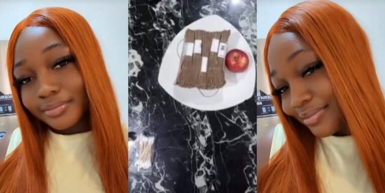 Nigerian lady shares the concerning video an admirer sent her after she refused to visit him (VIDEO)