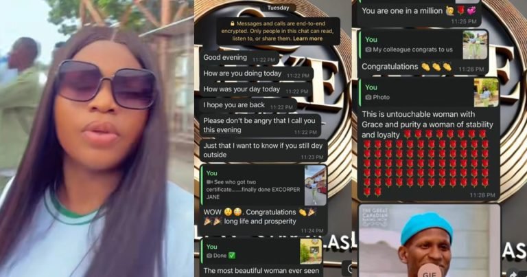 "Please, what do I do? Should I bl0ck him?" – Lady asks as she shares the messages she received from her bike man after he viewed her status (WATCH) 
