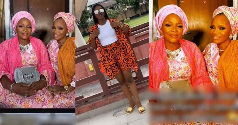 "She said everybody who saw our picture loves it" – Lady shares the difference between the Eid photos she sent to her elder sister versus what she posted on her status (VIDEO)