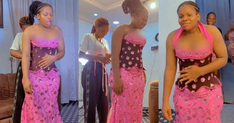 "She should have said something" – Fashion designer shares how her student strúggled to breathe while wearing a corset dress (WATCH)