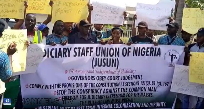 Supreme Court workers pull out of JUSUN strike after CJN’s intervention
