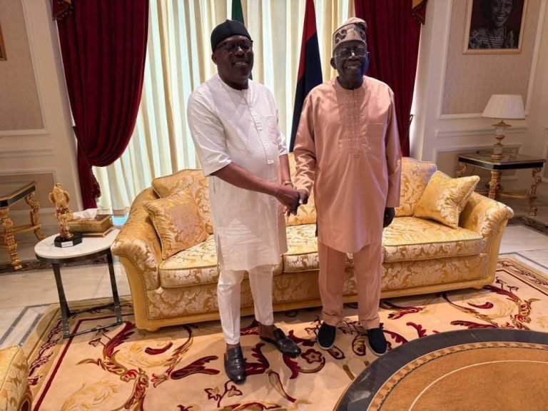 Tinubu receives Fubara in Lagos amid political turmoil