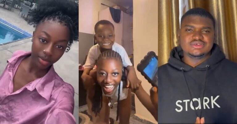 "Your boyfriend made you a step-mom" – Lady stirs reaction online after revealing how she took on the role of stepmom to her boyfriend's son (VIDEO)