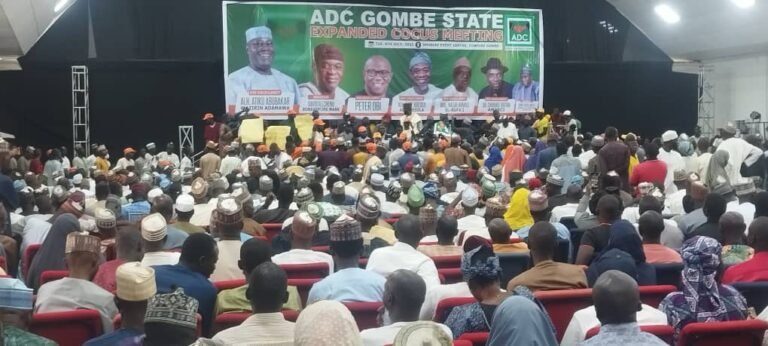 ADC storms Gombe, vows to take over Nigeria in 2027