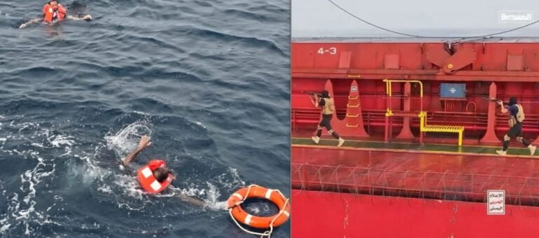 Four more survivors pulled from Red Sea after Houthi attack on Greek ship