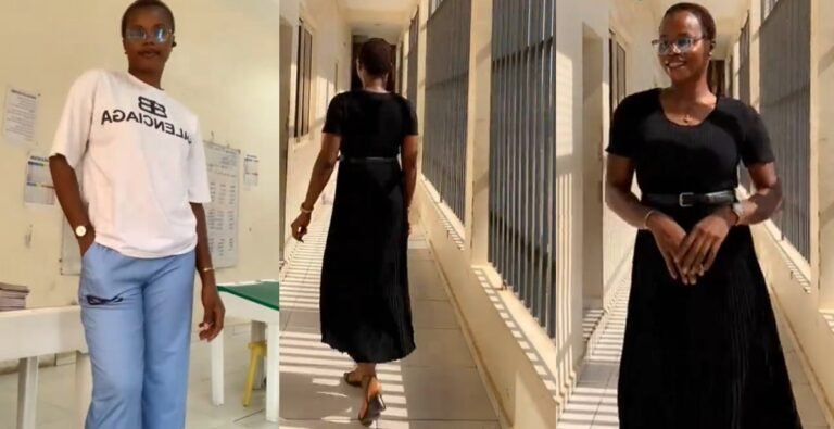 "Go Girl" – Lady shares the heartwarming compliment she got from her pupils in school (VIDEO)