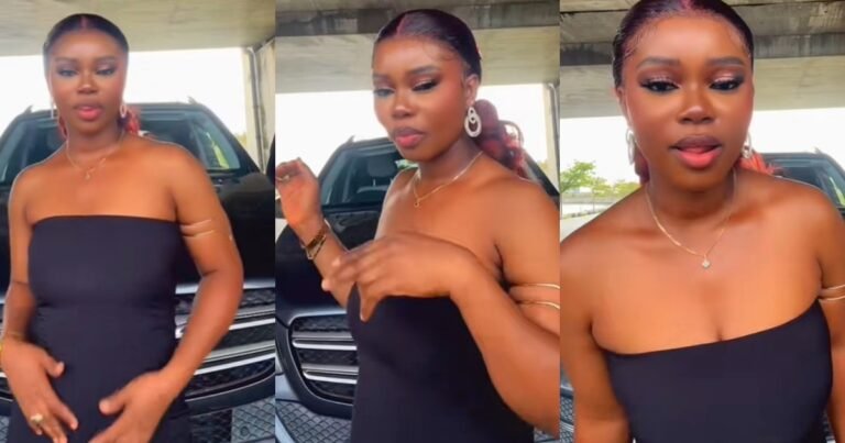 "I'll leave the baby for your mother and return after 20 years to beg" – Lady jokes about how she would avoid being a single mother (WATCH)