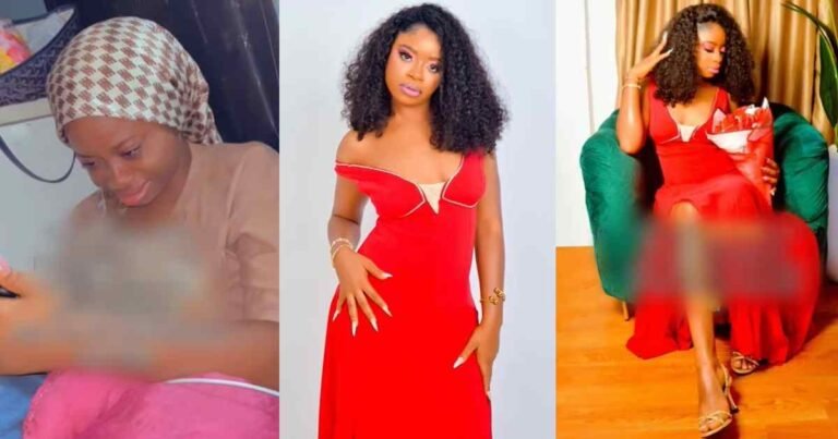 "It’s my first birthday photoshoot" – Lady dɘvastated as photographer sends poorly edited pictures on her birthday (VIDEO)