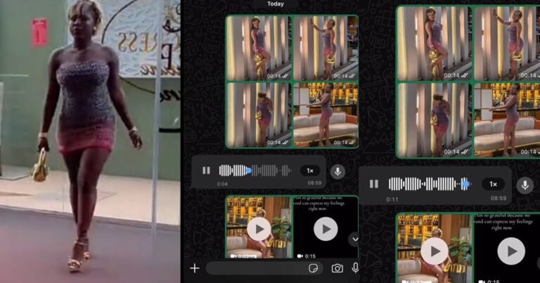 Lady shares her dad's reaction after she sent him her birthday pictures without background music (WATCH)