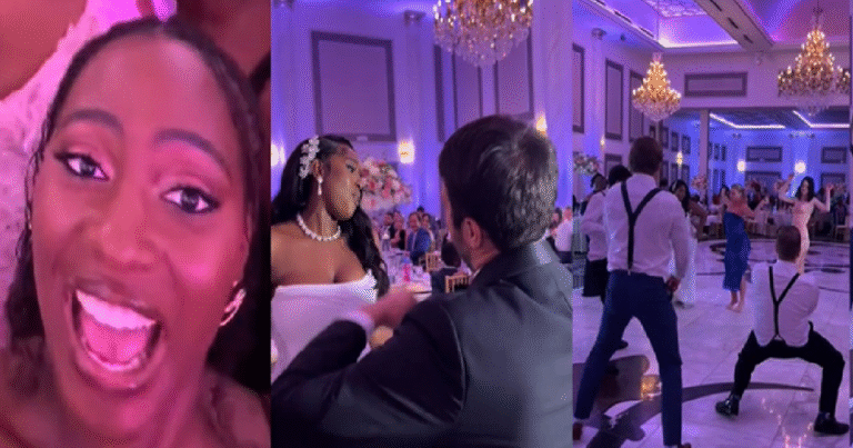 Lady stirs hilarious reactions online after sharing experience at her cousin's wedding reception.