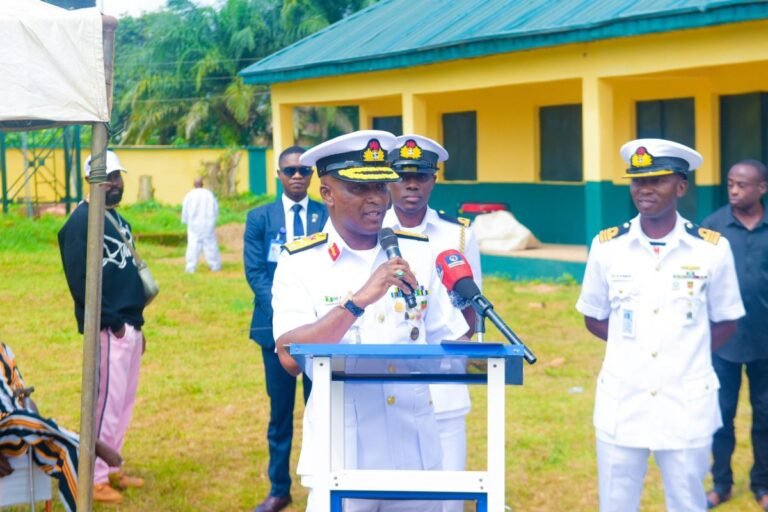Nigerian Navy renovates 79-year-old Delta school