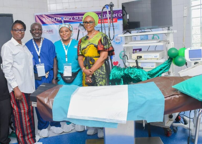 Ogun gov’s wife unveils first Endoscopy machine in OOUTH