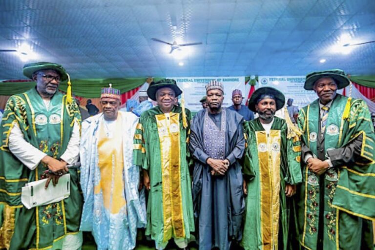 Senator Orji Uzor Kalu and others at the confernment