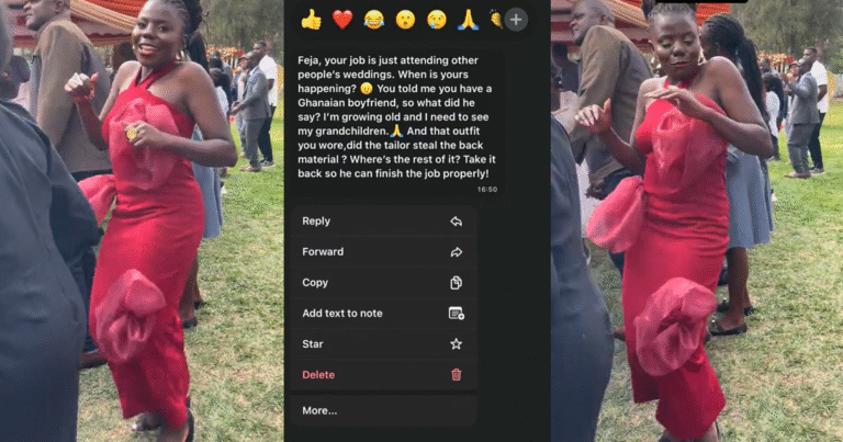 “Your job is just attending others’ weddings. When is yours happening?” – Lady shares her dad’s reaction after seeing a video of her dancing at a wedding (WATCH) "Your job is just attending others' weddings. When is yours happening?" – Lady shares her dad's reaction after seeing a video of her dancing at a wedding (WATCH)