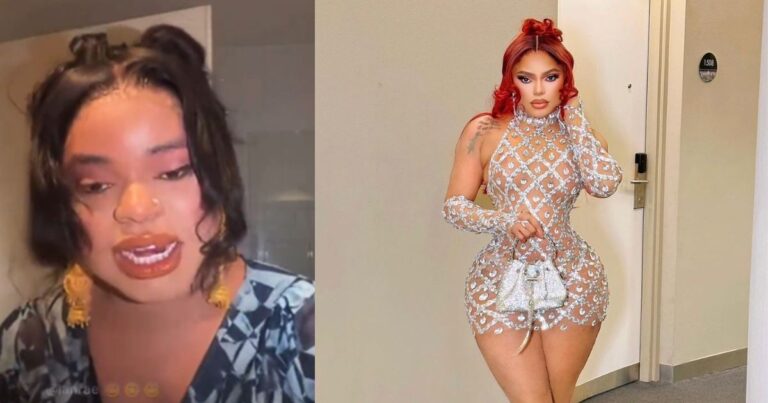 Bobrisky responds after being mocked that his face is fat (video) Bobrisky responds after being mocked that his face is fat (video)