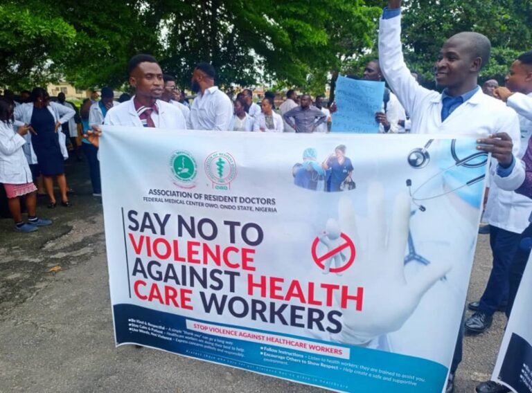 Doctors protest assault on colleague in FMC Owo