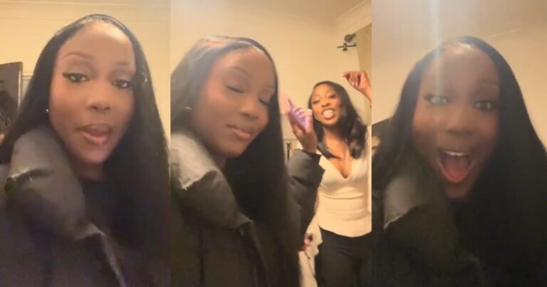 Lady left speechless after friend's Yoruba prayer for her new apartment took an unexpected turn (Watch)
