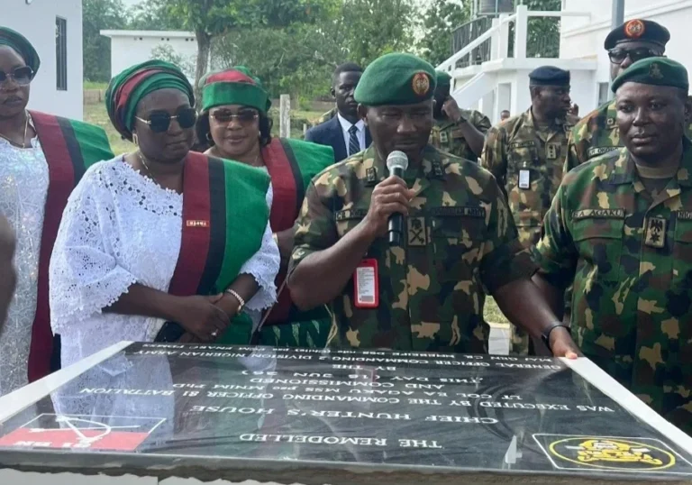Nigerian Army Renovates 81 Battalion HQ, Commander's Residen