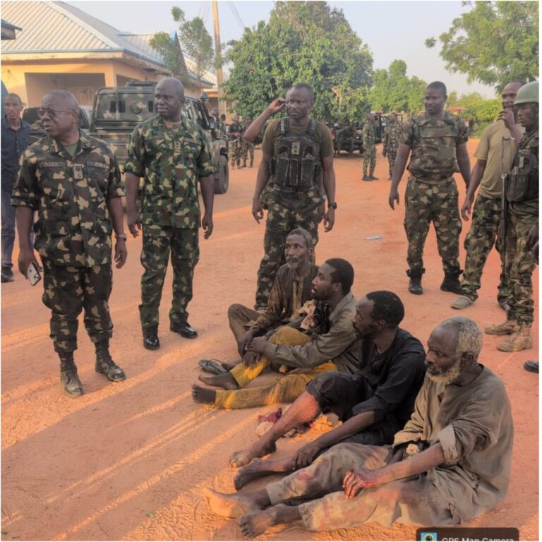 Nigerian army rescues four kidnap victims in operation targeting notorious bandit leader, Kachalla Muhammadu Fulani