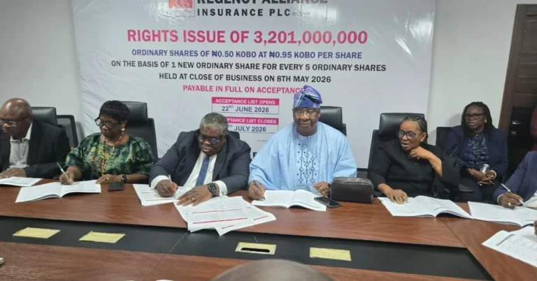 Regency Alliance Unveils N3bn Rights Issue for Expansion Regency Alliance Unveils N3bn Rights Issue for Expansion