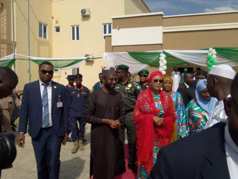 Tinubu's wife commissions three projects in Jigawa
