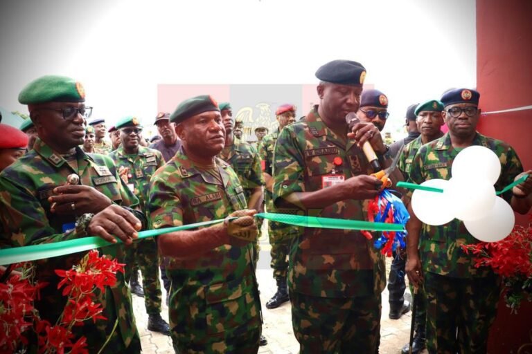 COAS commissions new accommodation blocks for soldiers in Rivers