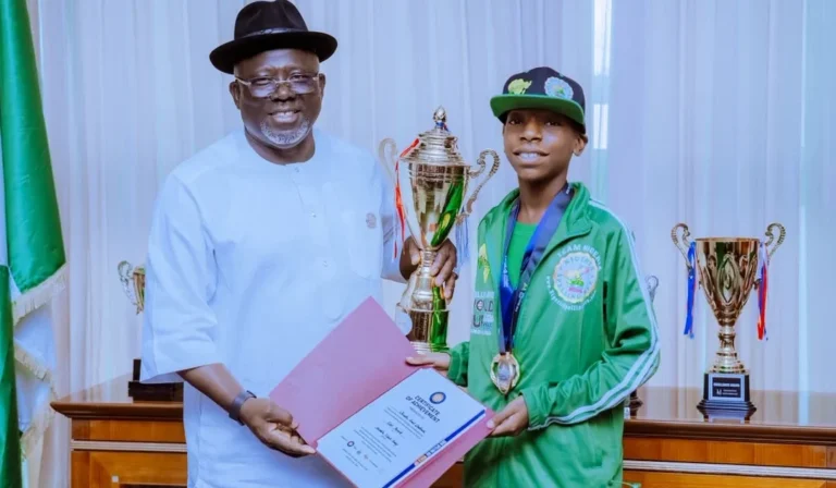 Delta Gov Rewards Spelling Bee World Champion with N20m