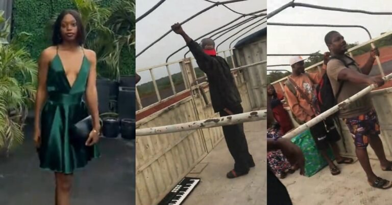 Lady shares how she ended up in a trailer after boarding a popular night bus from Nsukka to Lagos (Watch) Lady shares how she ended up in a trailer after boarding a popular night bus from Nsukka to Lagos (Watch)