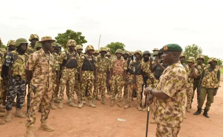 Nigerian Army commander urges sustained pressure in counter- Nigerian Army commander urges sustained pressure in counter-