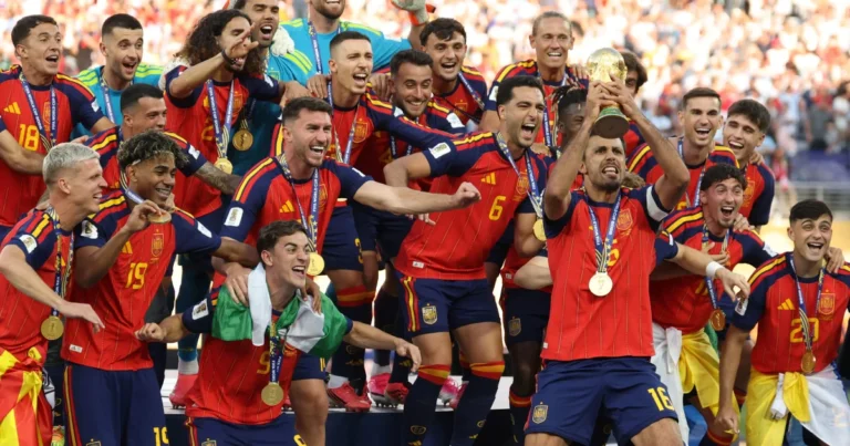 Spain makes history with men’s and women’s World Cup titles Spain makes history with men's and women's World Cup titles