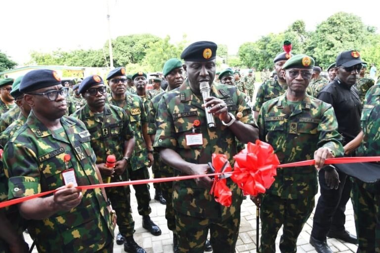 COAS boosts troops’ welfare, commissions new officers’ quarters in Kaduna
