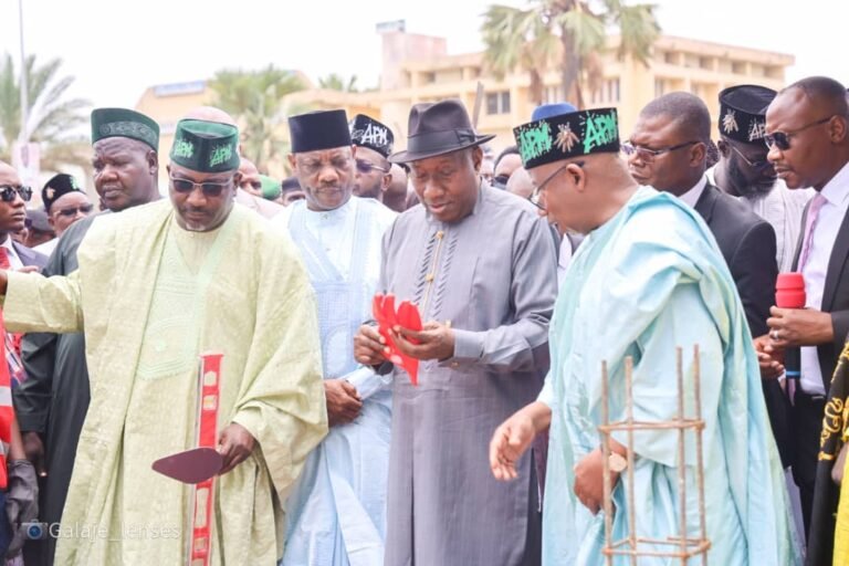 Jonathan flags off construction, remodeling of N4.68bn recreational parks in Bauchi