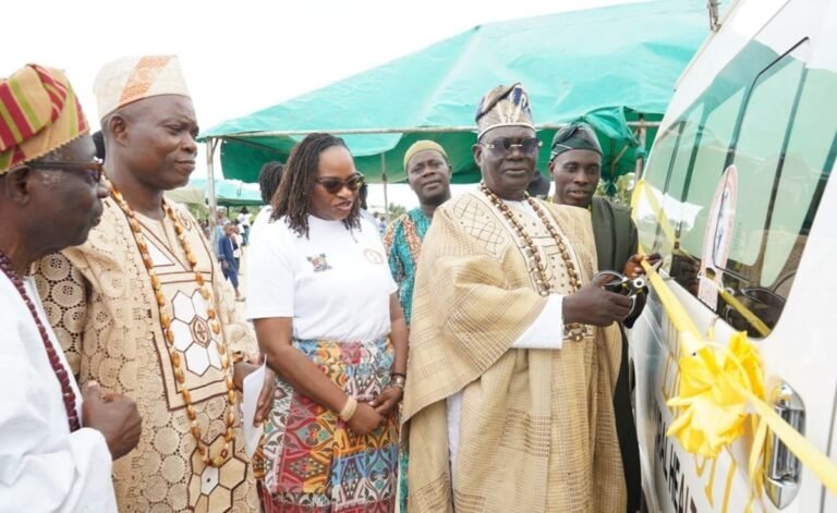 Commissioning of EKO Social Health Alliance (EKOSHA) mobile clinic in Erikiti Oglo