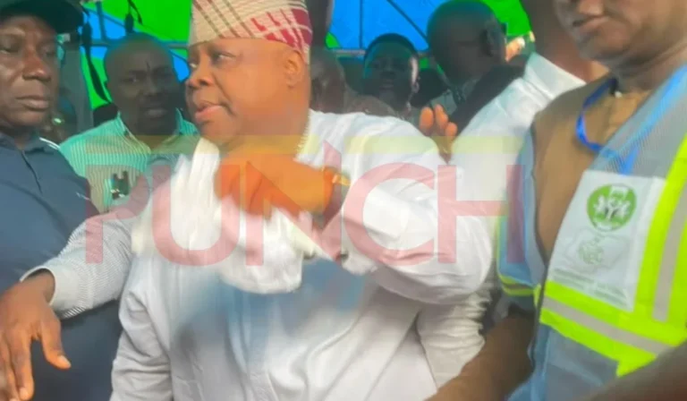 Osun election: Governor Adeleke casts vote