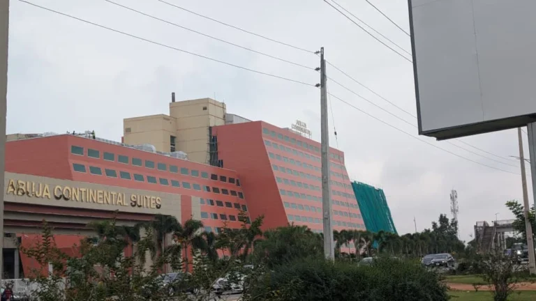 The Abuja Continental Hotel. Credit: Damilola Aina