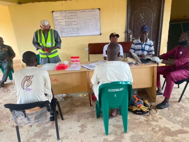 Inmates receives free medical in Kogi