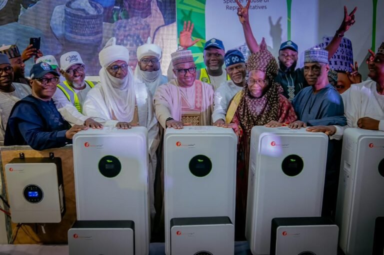Constituency project: Speaker Tajudeen powers schools, hospitals, others with solar energy