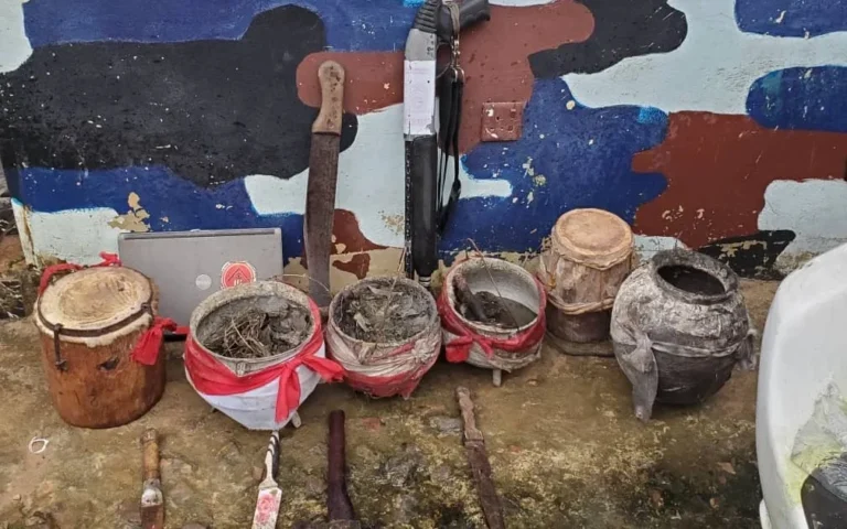 Delta police arrest two, recover pump-action guns, cartridge Delta police arrest two, recover pump-action guns, cartridge