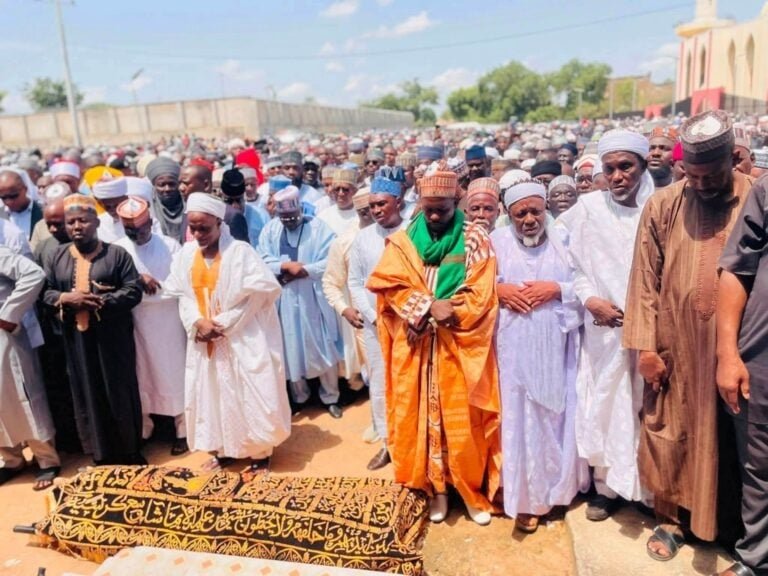 Elder statesman, Bamanga Tukur, laid to rest in Yola