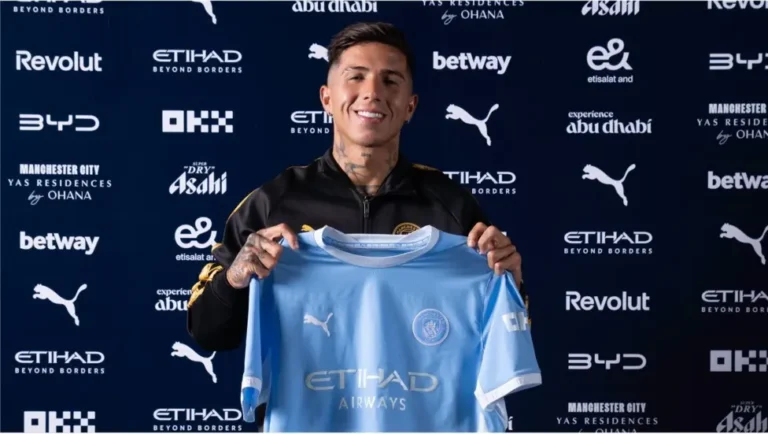EPL: Why I joined Man City — Enzo Fernández