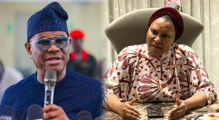 FCT: ‘She has intimidated herself’ – Wike raises three questions for Senator Ireti Kingibe