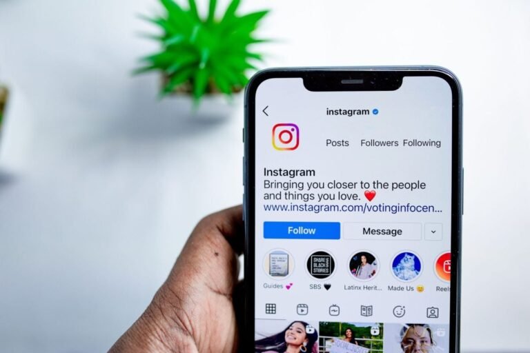 Heavy Instagram use may blur your sense of self, study suggests Instagram profile page on a smartphone by a hand