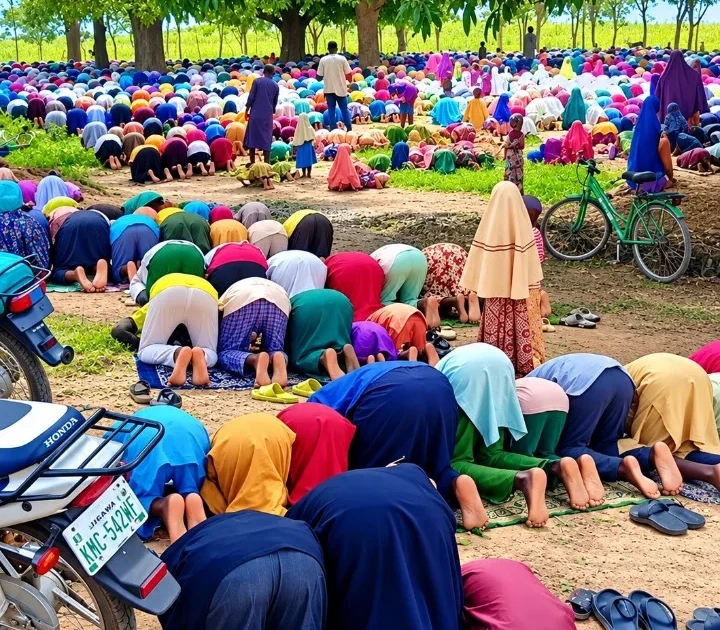 Jigawa community holds special prayer for rain Jigawa community holds special prayer for rain