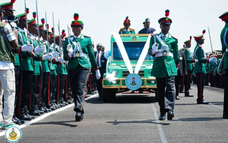 Nation counting on you, Tinubu tells new military officers