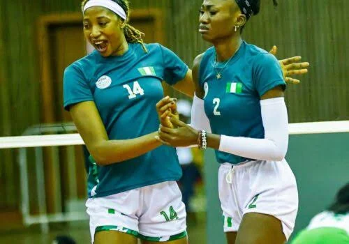 Nigeria Volleyball Team Stages Epic Comeback Against DR Cong V’ball: Nigeria coach hails team spirit after DR Congo comeback