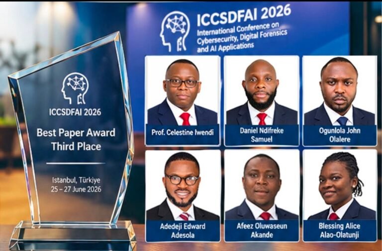 Nigerian-led research team in UK wins Best Paper Award at International AI Conference in Istanbul