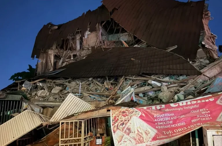 Sealed Structure Falls in Wuse Zone